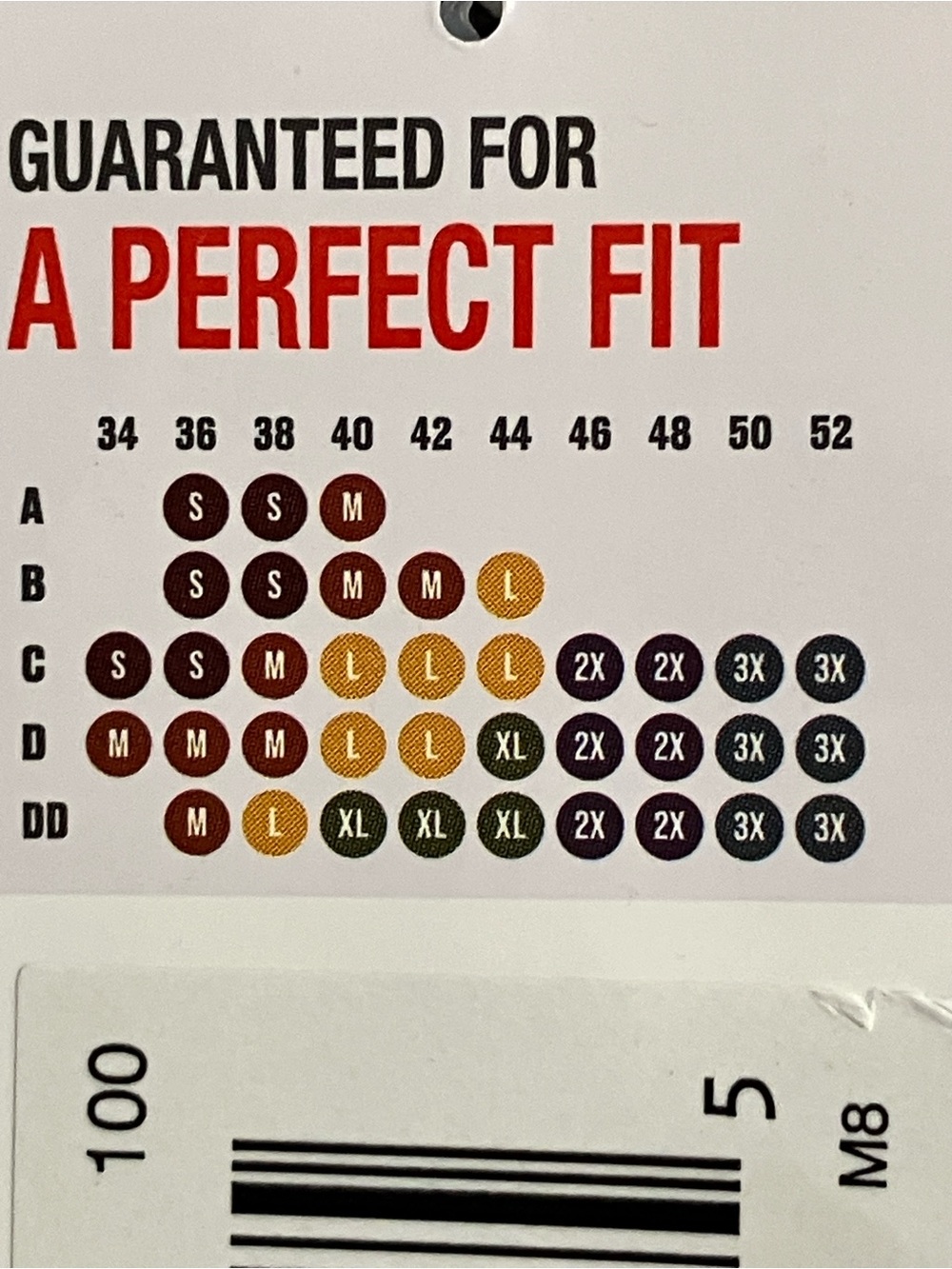 NWT Hanes G196 comfort bra sports bra 2xl - Picture 4 of 7